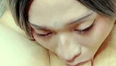 Crossdresser Takes Giant Dick Boldly