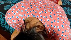 Indian babe Lily demonstrates her big ass in high definition amateur video