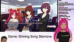 vtuber lewdneko plays shining song starnova aki route part 2