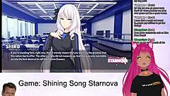 vtuber lewdneko plays shining song starnova aki route part 2