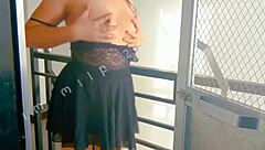 asian pornstar bumukaka in public with people seeing her wet pussy