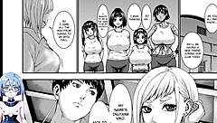 Academy girls flaunt huge breasts in hentai!