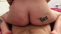 my stepsister's slut comes horny from the party and wants me to fuck her