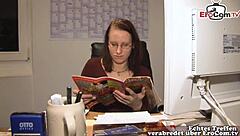 deutsche lesben treffen sich mit fremder beim casting und probieren es zum ersten mal aus 😏