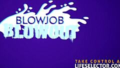 Watch Chanel Preston deepthroat in POV blowjob blowout?