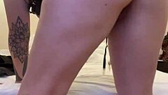 Sexy dancing blonde with tiny tits teen doggystyle whore bent over tattoo