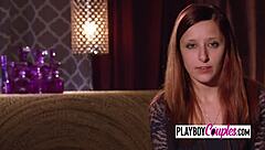 Swinger Ladies Tease Entering the Red Orgy Room for Group Fun