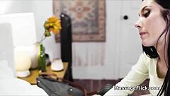 Teen Roommates Turn Massage Into Scissoring