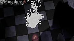 Fnaf 2 X Sb Vanny Folls A Toy Chica. Toys And Femdom In This Creampie Scene?