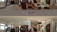 Sexlikereal Nikkis Gives Raise in Voyeur VR360 Hardcore Scene