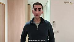 i'm all alone in the hotel with my hot stepdad, and i say, 'only one bed, daddy, fuck me'