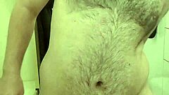 solo guy plays with huge bad dragon xl dildo