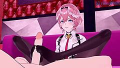 Takane Lui and Kazama Iroha Explore Intense Moments in Hololive VTuber Hentai Creampie Scenes