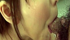 Sexy Akari Asagiri Receives Facials From Two Dicks In Threesome