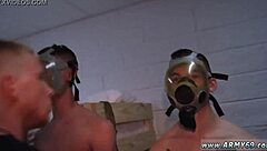 Free Huge Blowjob And Anal Spanking For Gay Recruits!