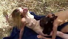 Chloe 18's outdoor lesbian adventure