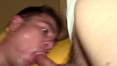 Wettest Hole Battles Other Cumwhores in Gay Action!