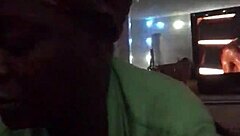 Step sis punishes dozing with sloppy blowjob wake-up call