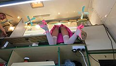 I Upskirted This Crazy Girl At Work And She Let Me Fuck Her For Extra Money