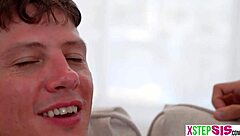 Bored latina teen stepsister angel gostosa takes two dicks