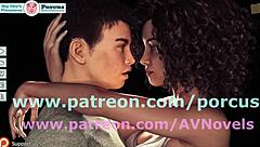 big boobed redhead olivia gives handjob and boobjob in big city pleasures