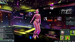 Yessicahotwife dancing in the club