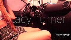 omg 18yo asian babe orgasms in car 😍