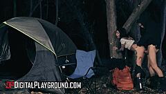 Michael vegas and joanna angel in a scene where you will regret it