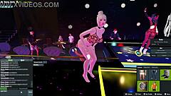 Yessicahotwife dancing in the club