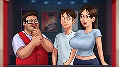 i explore summertime saga 191 with homemade cartoon