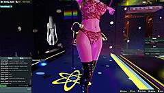 Yessicahotwife dancing in the club