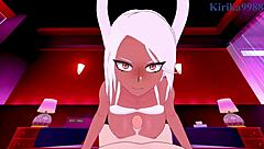 Toru Hagakure And Rumi Usagiyama Mirko In Intense Sex Scene From My Hero Academia POV Hentai.