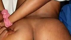 teen hands tied with dirty panties, pussy dripping close up clothes ripped ebony cock black.