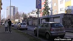 blonde teen seduced in park 😏