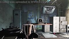 Is this fallout 4 gay sex scene with nude girl?