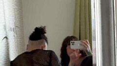 Mature milf undergoes porn casting with creampie behind camera