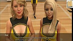 Gorgeous brunette Katie deepthroats monster cock.