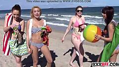 Spring Break Friends Share Big Cock!