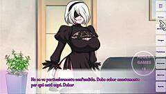 Hey, wanna play Waifuhub 2B and get naked in this anime game?