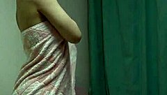 Himeno Amasaki Japanese Girl Strips Naked for Private Shower Show