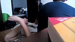 Whoa! Vietnamese boyfriend sets up hidden cam for sneaky action!