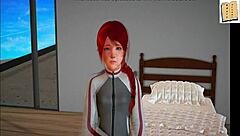 My new family episode 33: Emotional teen encounters with erotic games.