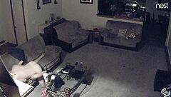 Wife Caught Cheating on Hidden Cam in Homemade Old Footage with Cuckold Twist