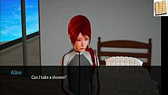 My new family episode 33: Emotional teen encounters with erotic games.