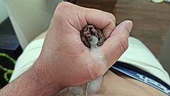 I jerked off my cute twink cock and came so hard