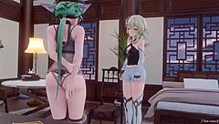 Pinksama在蒙德城的夜晚为何如此狂野扶她？