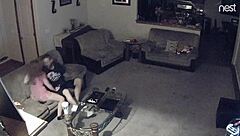 Wife Caught Cheating on Hidden Cam in Homemade Old Footage with Cuckold Twist