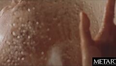 watch this cute blonde masturbating to a wild orgasm at the gym