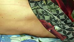 My girlfriend licks my pussy while our neighbor watches us closely