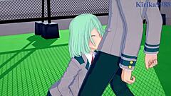 Toru Hagakure And Kaoruko Awata Bubble Girl Intense Sex My Hero Academia Hentai